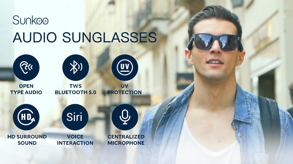 Sunkoo: Affordable Immersive TWS Audio Glasses