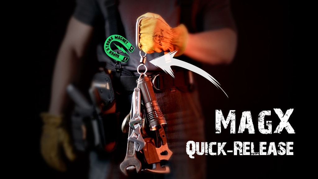 MagX: Titanium Quick-Release Connector for Every EDC
