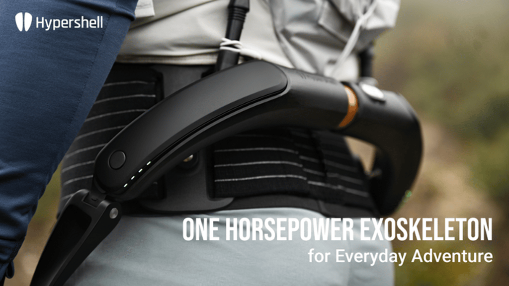 Hypershell: 1 Horsepower Exoskeleton for Everyday Adventure