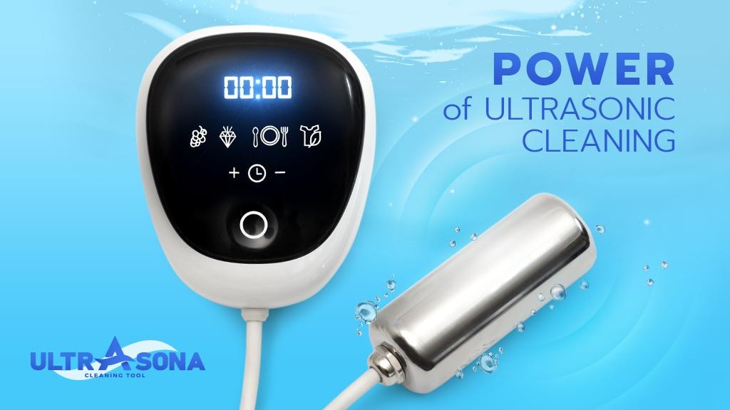 Ultrasona: Ultrasonic Cleaning in the Palm of Your Hand