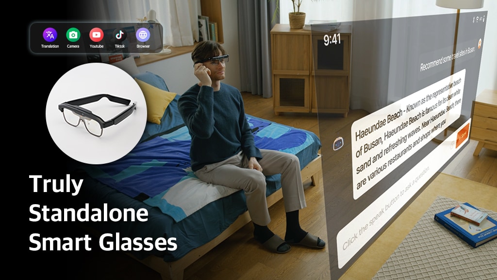 GETTER-X:Smart Glasses with Direct App Downloads & Translate