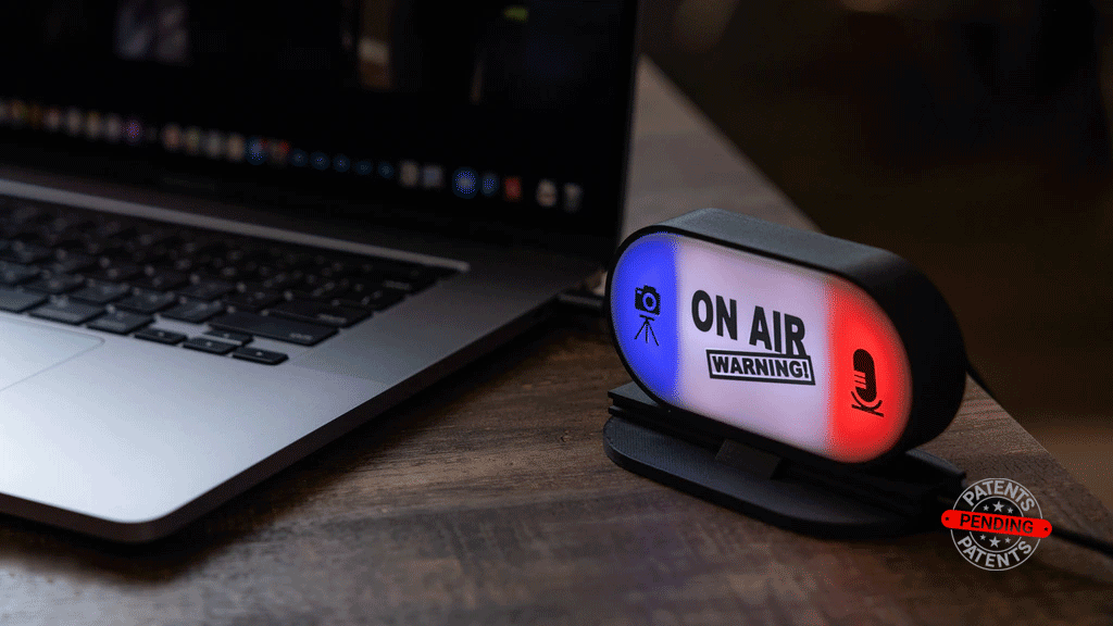 On Air Warning! - Know When Your Camera and Mic are On!