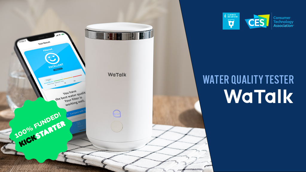 The Cup that Tests Water Quality - WaTalk