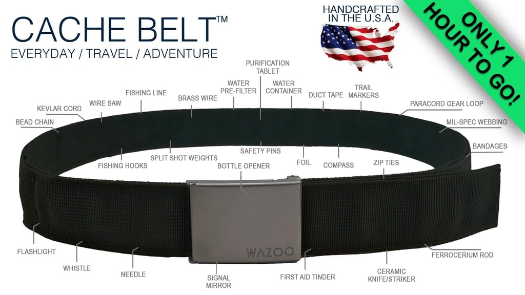The Ultimate Everyday & Travel Accessory || Cache Belt™