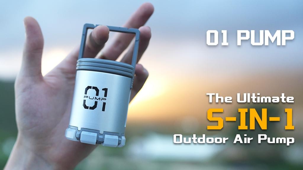 01 PUMP: Ultimate 5-in-1 Outdoor Air Pump & Camping Lantern