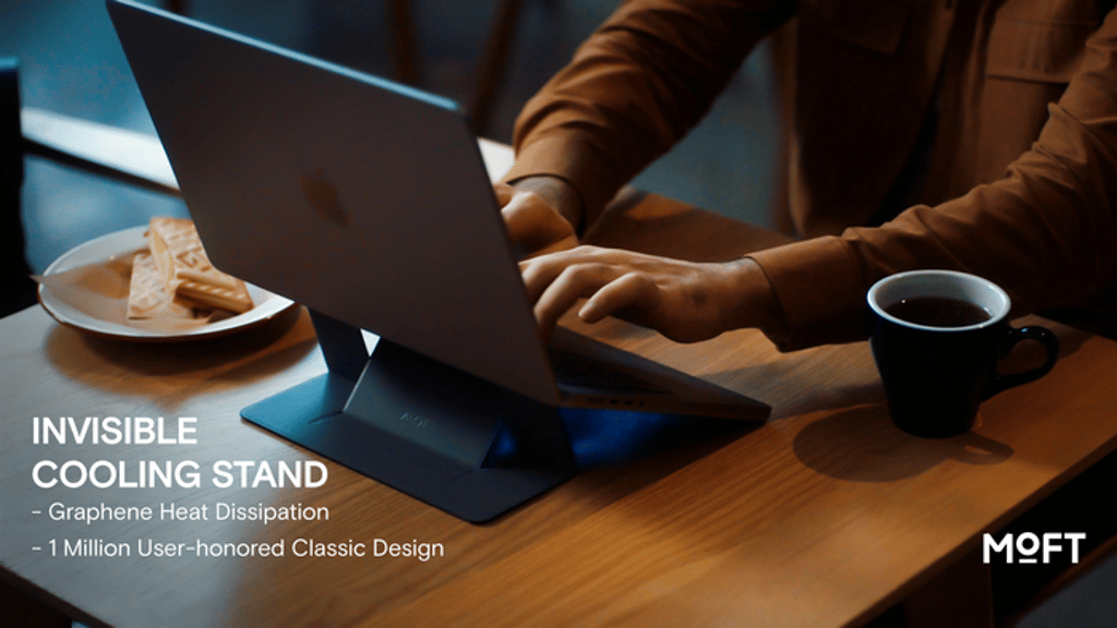 MOFT Cooling Stand- Graphene Cooling with Invisible Design