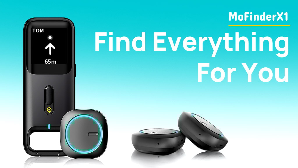 MoFinderX1 GPS Tracker - Find Anything and Everything
