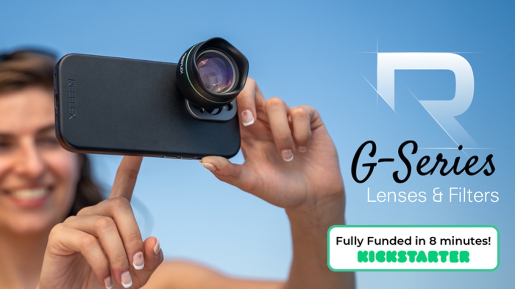 REEFLEX G-Series - The Next-Generation of iPhone Lenses