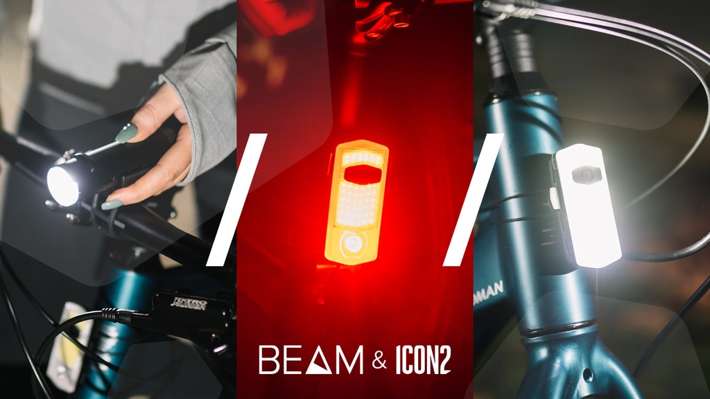 See Sense BEAM & ICON2 - Our brightest bike lights yet