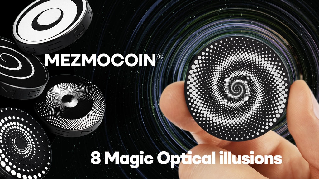 MEZMOCOIN® - Optical Illusion Kinetic Coins