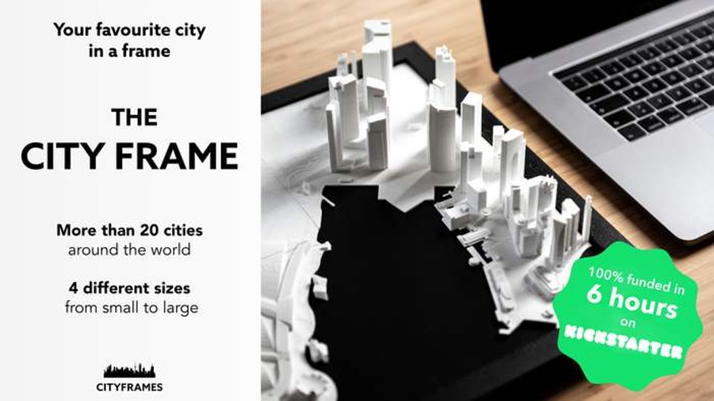 The CITY FRAME: A Real 3D City Model - Unique Design