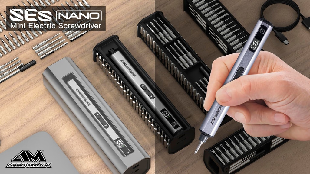 SES NANO - Mini Powerful Electric Screwdriver Pen
