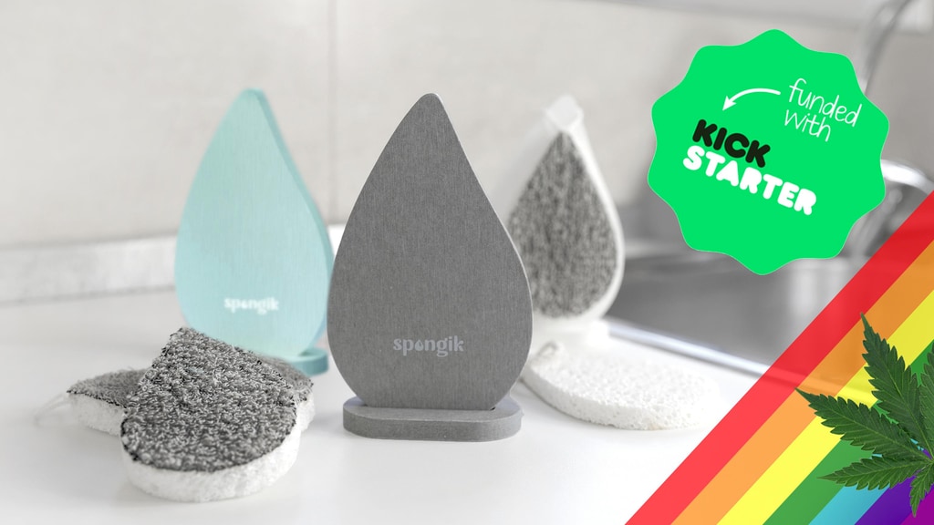 Spongik: your new eco-friendly kitchen sponge set