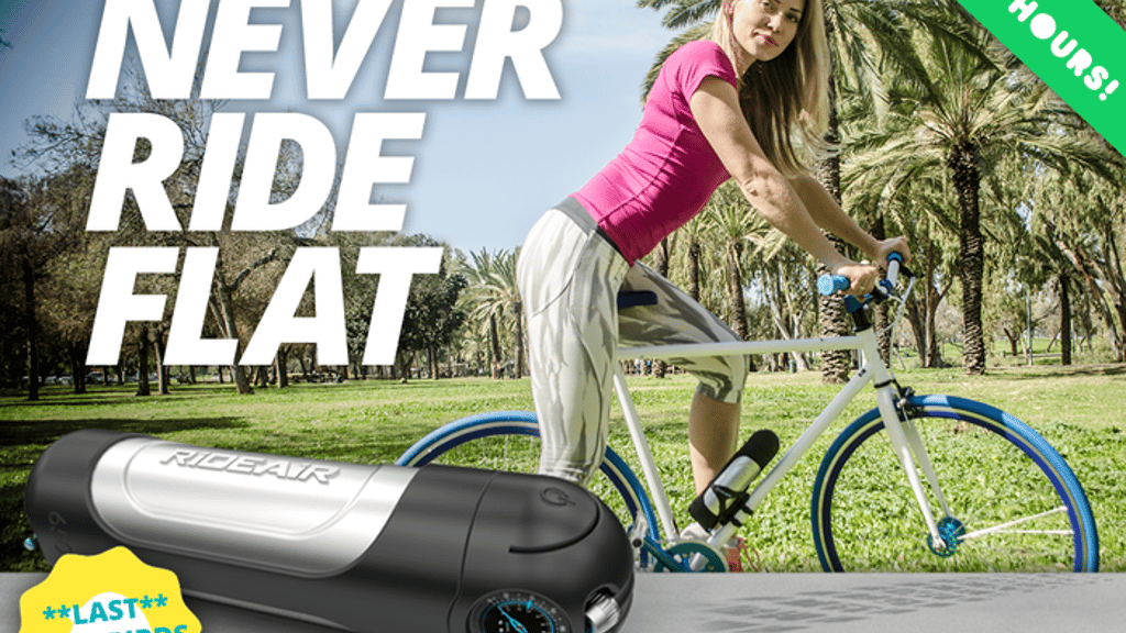 RideAir - The Next Generation Of Effortless Air Pumps