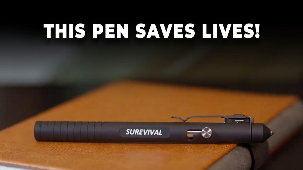 Surevival Pen - This Pen Saves Lives!