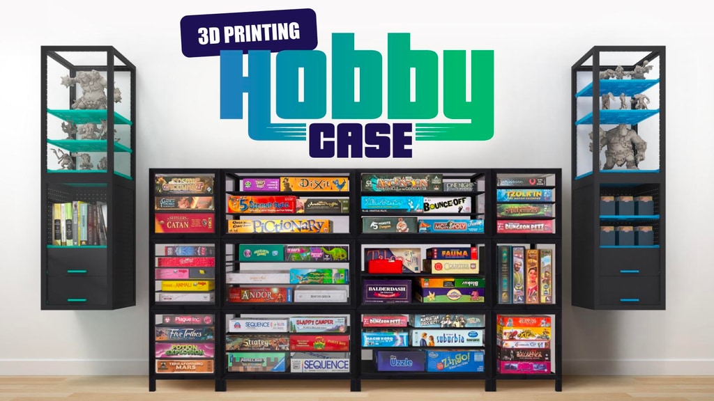 Hobby Case - 3D PRINTABLE STL