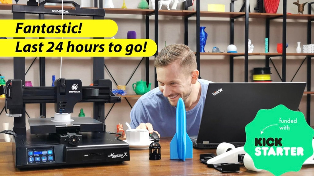 Magician X FDM 3D Printer: Innovator of Auto-Leveling