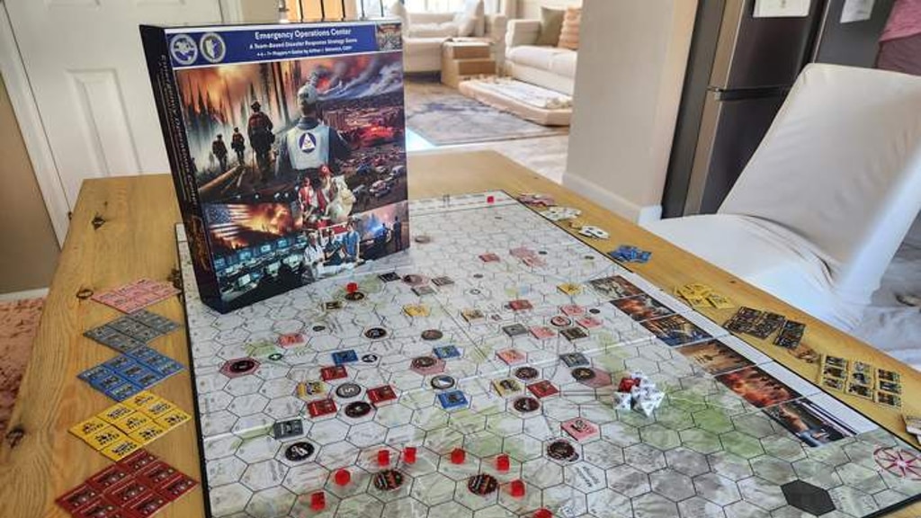 Emergency Operations Center Board Game - Wildfire Mayhem