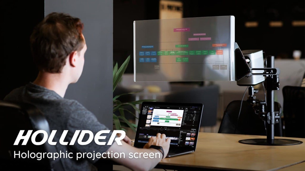 Hollider: the holographic projection screen