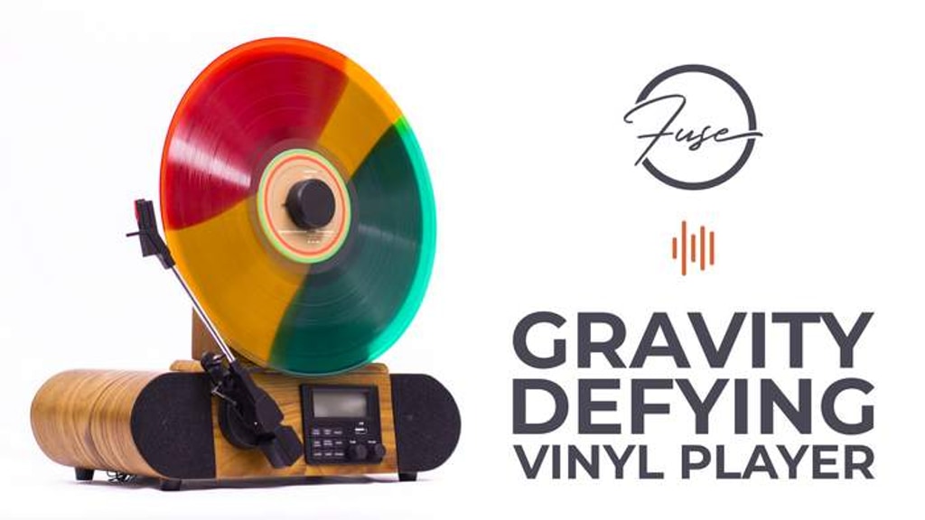 Vert. Gravity Defying Vertical Vinyl Audio System by Fuse