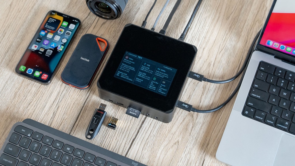 All-in-one Thunderbolt 4 Power Docking Station