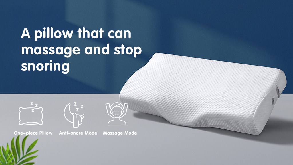 AliSleep: A pillow that can stop snoring and massage