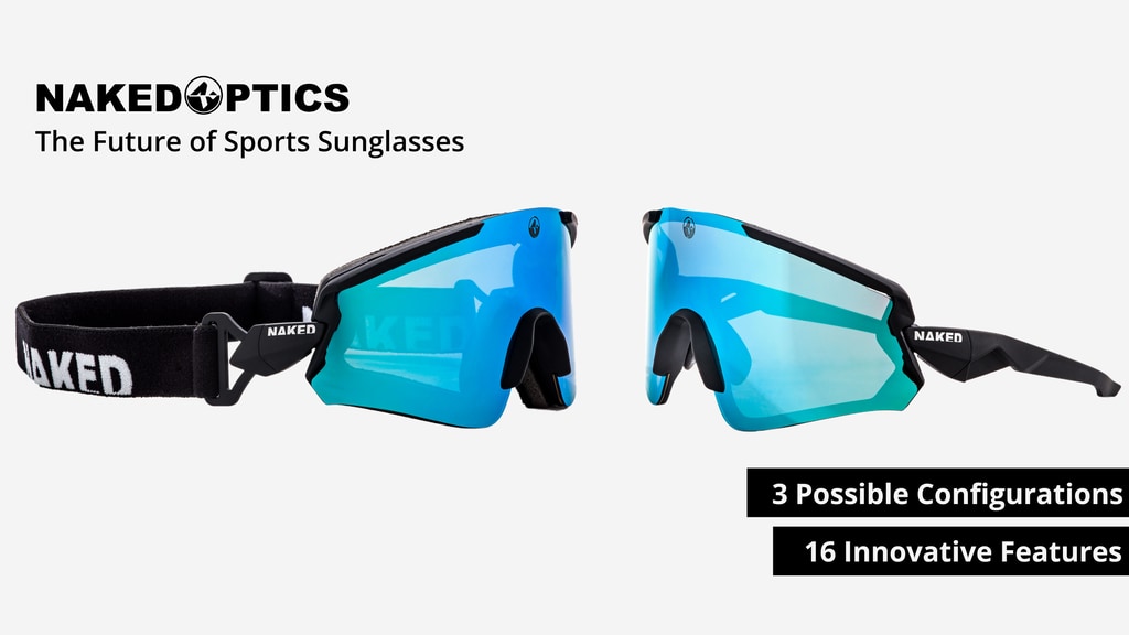 NAKED Optics FALCON: The future of sports sunglasses