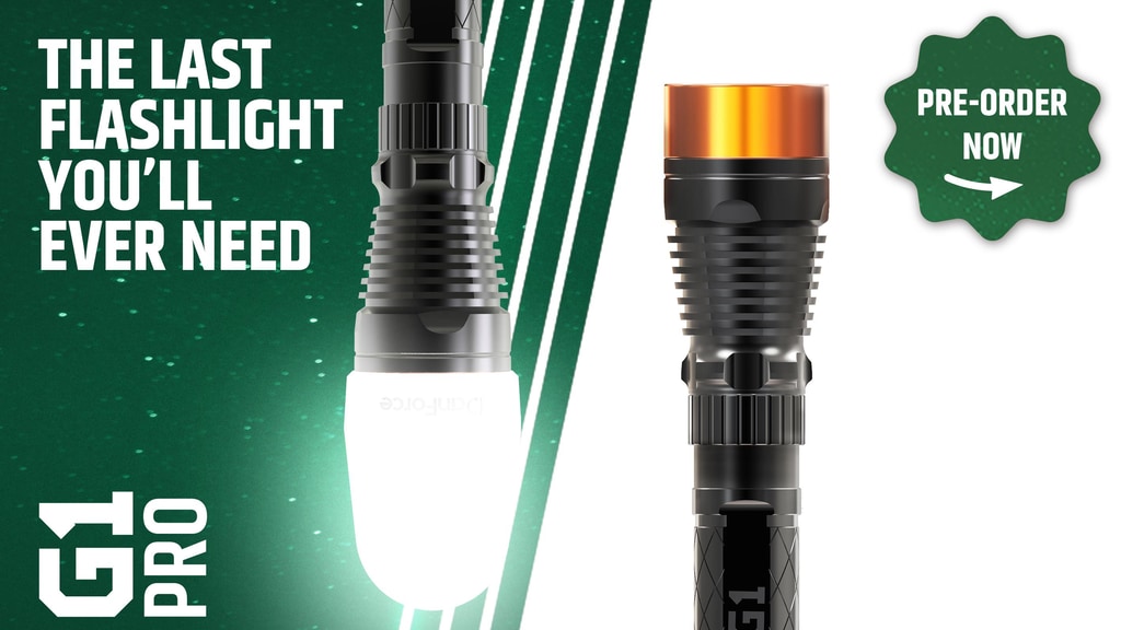 DanForce G1 PRO - The First Modular Flashlight