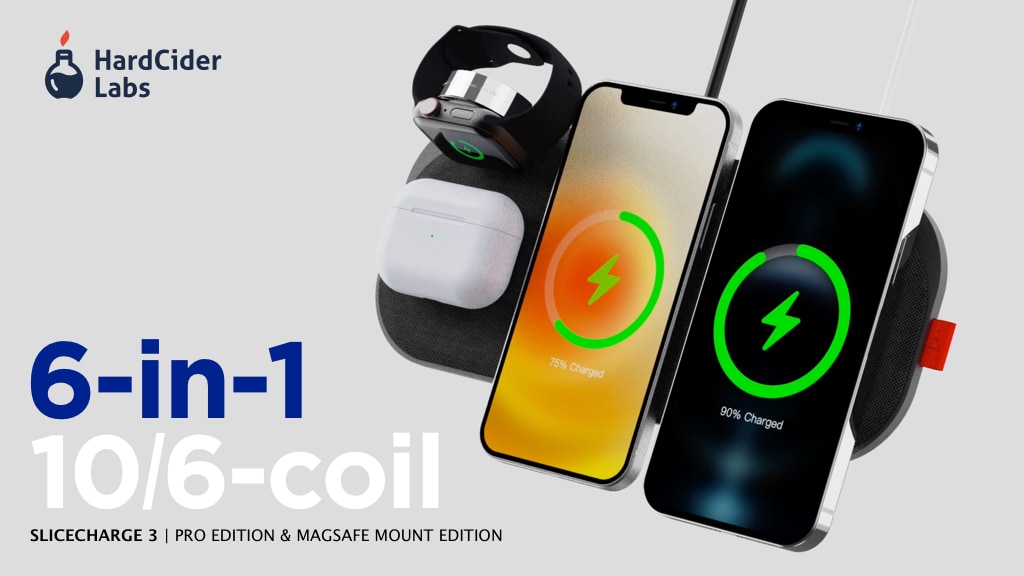 SliceCharge 3 Pro Edition and MagSafe Mount Edition.