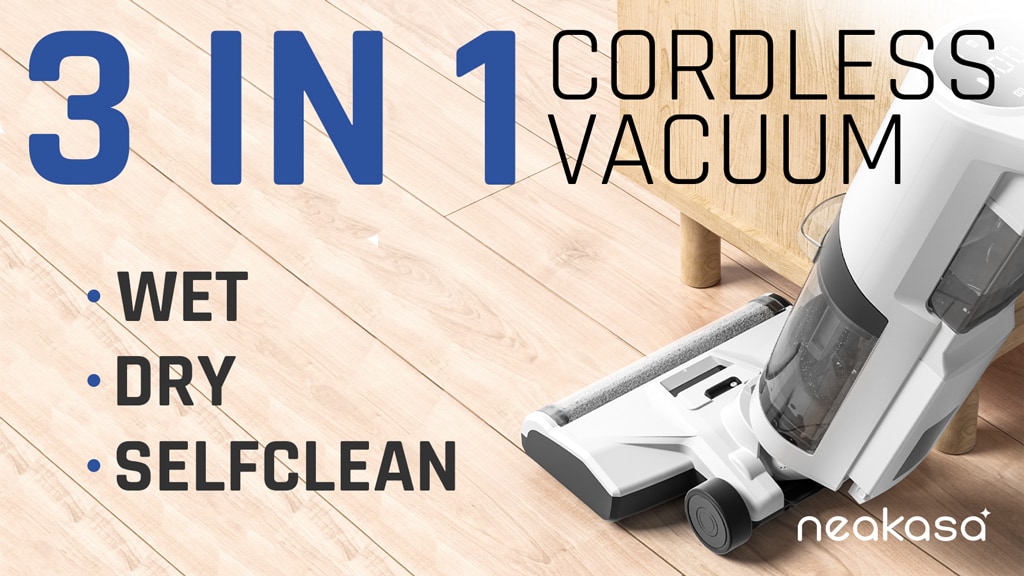 Neakasa: The Most Powerful Cordless Wet/Dry Vacuum