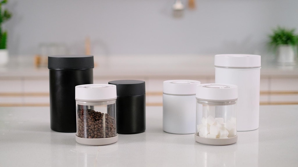 Vacable Auto Vacuum Canister - Keeps Food Fresher for Longer