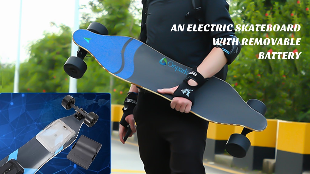 Onpark Find 3:The Longest Riding Range Electric Skateboard