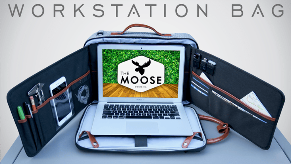 The Moose || Anti-Theft Workstation Backpack