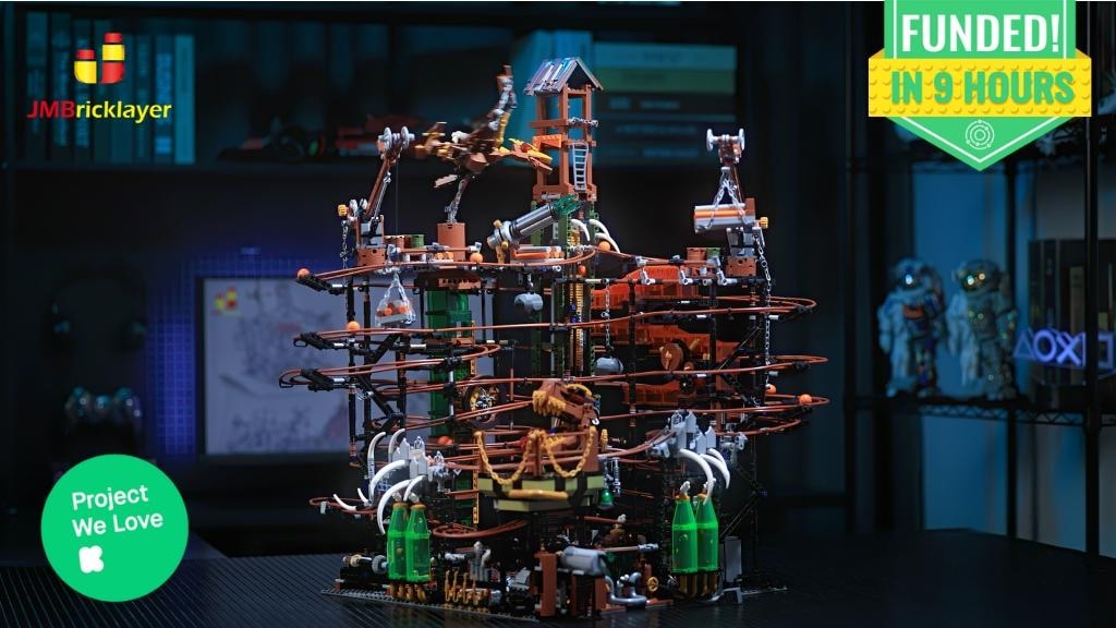 JMBricklayer Steampunk Marble Run 70003