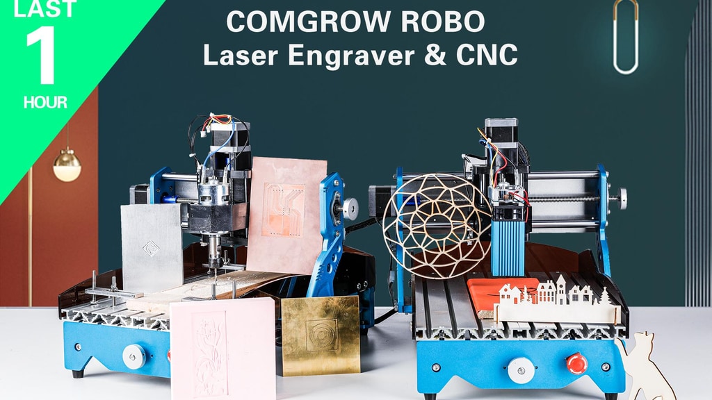 Comgrow ROBO - The Laser Engraver CNC for Everyone