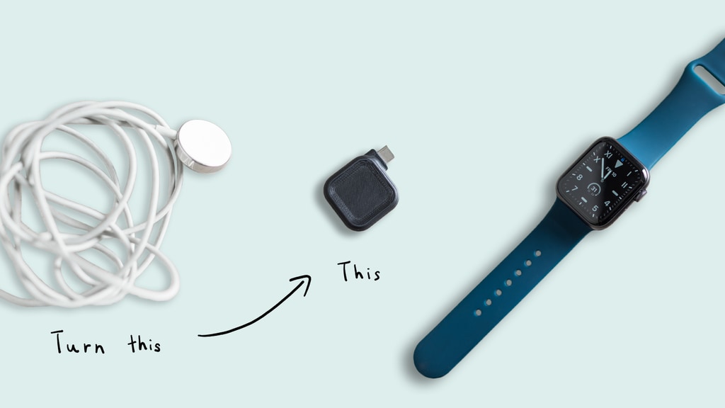 Maco Go: The smallest on-the-go Apple Watch Charger