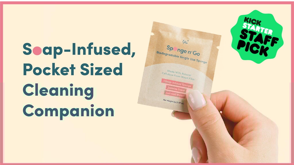 Sponge n' Go: Mini Travel Sponges & Instant Stain Removers ✨