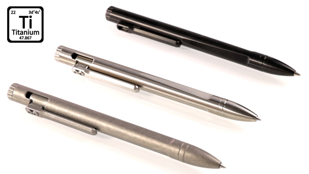 Titanium Bolt Pen