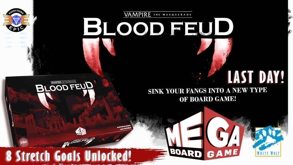 Vampire: the Masquerade - Blood Feud a Mega Board Game