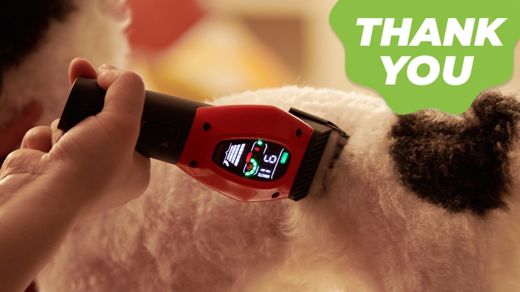 The World’s First SMART Pet Clipper for Fast Home Grooming