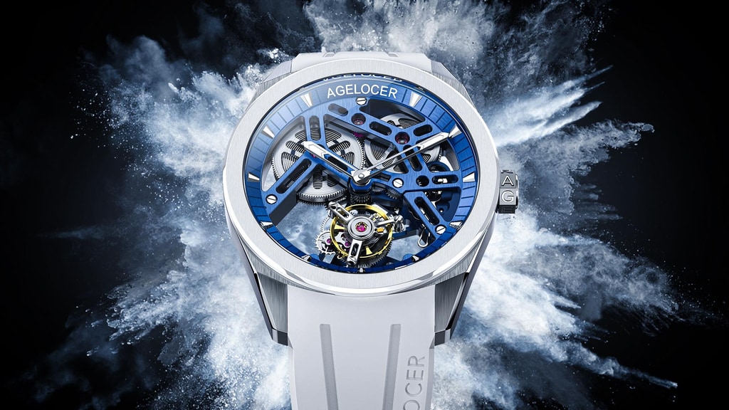 AGELOCER|Super Skeleton Tourbillon Watch Under $1000