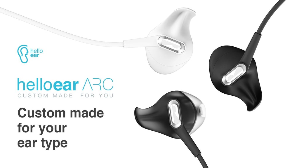 HelloEar Arc: The world's most comfortable custom earphones