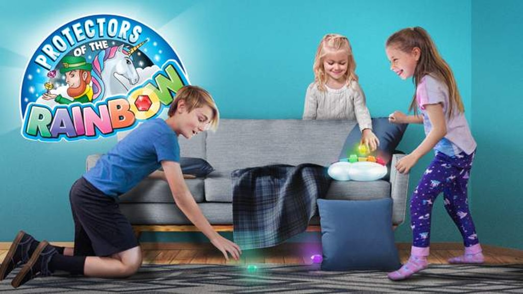 Protectors of the Rainbow: A Glowing Treasure Hunt Game