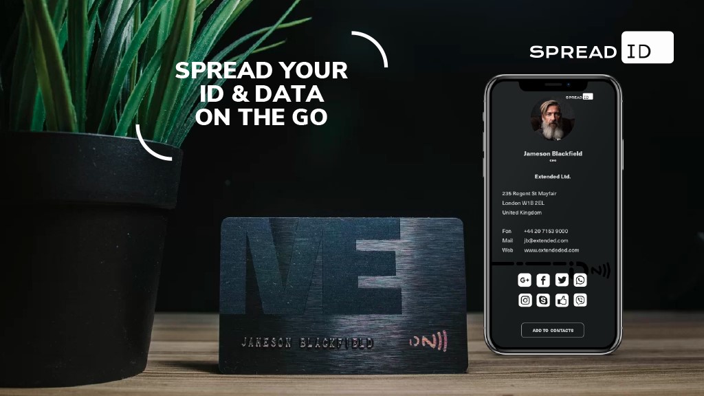 SpreadID Smartcard - Your Digital Data and ID "On the Go"