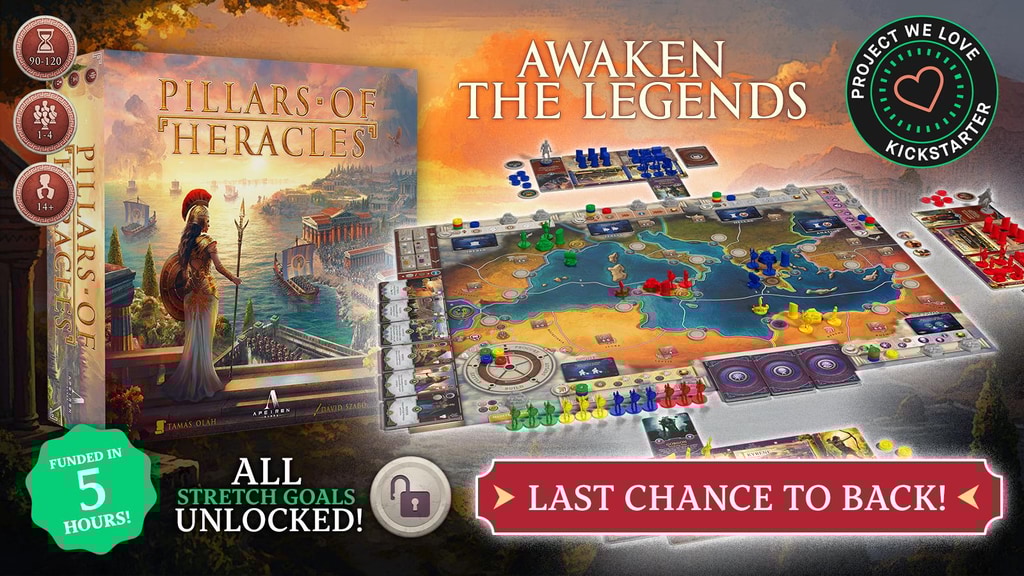 Pillars of Heracles - Awaken the Legends!