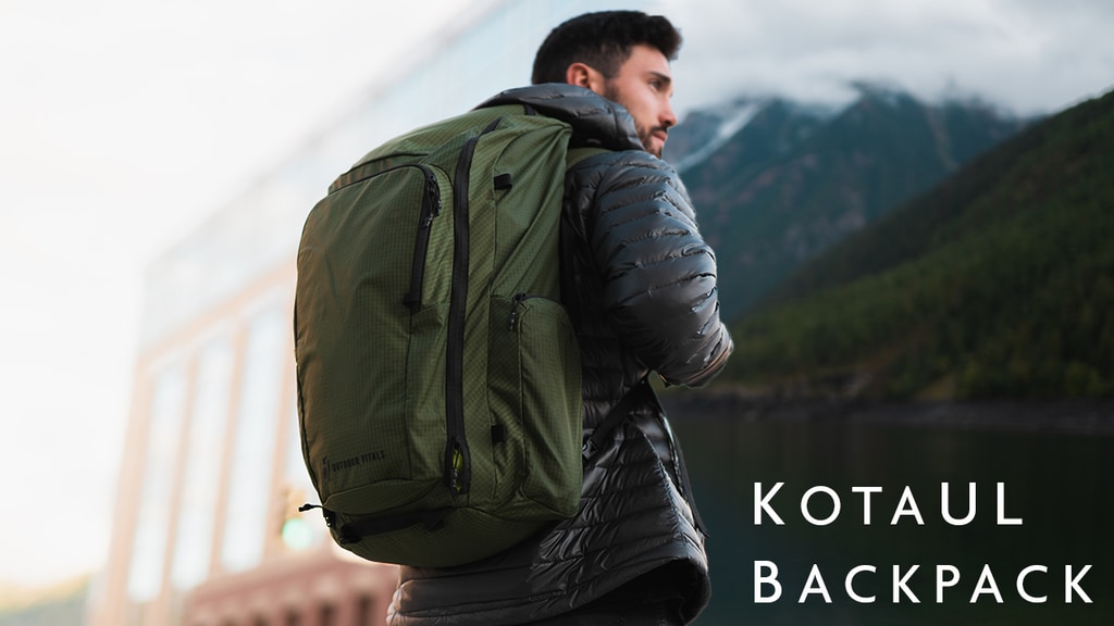KotaUL: Ultralight Travel & Adventure Backpack