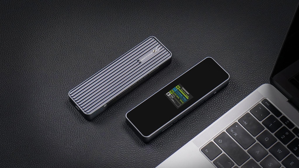 DOCKCASE: World's Safest M.2 NVMe Smart SSD Enclosure