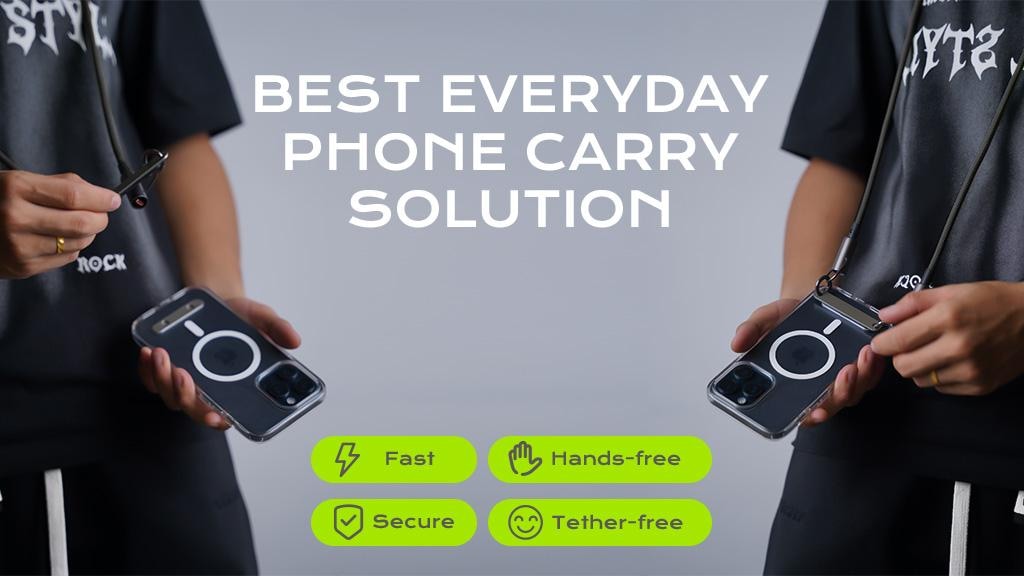 FlipZip Magnetic Quick-release Phone Mount System