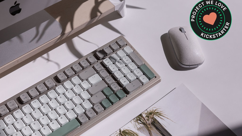 AZIO Cascade 98 | Compact Full Size Mechanical Keyboard