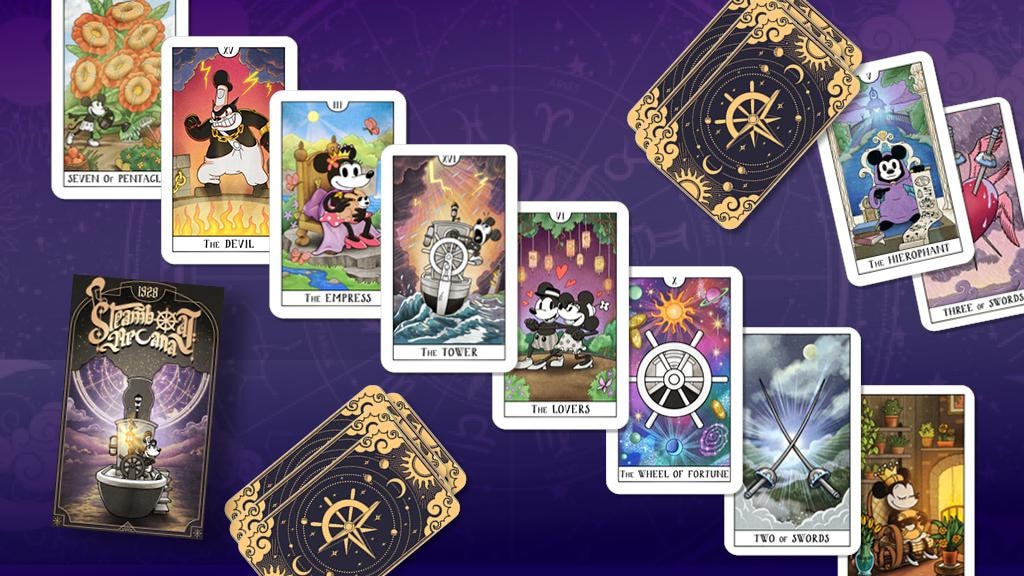 Steamboat Arcana 1928 Tarot